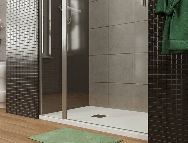 Душевая дверь Allen Brau Priority 140x200 см серебро стекло прозрачное 8 мм 3.31035.BA