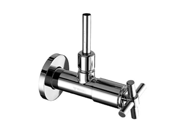 Угловой вентиль Schell Cross 1/2x3/8 хром 053100699