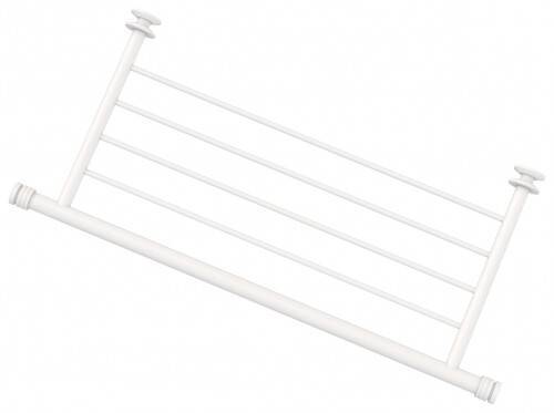 Полка прямая Сунержа 4П 470 мм матовый белый 30-2012-4470