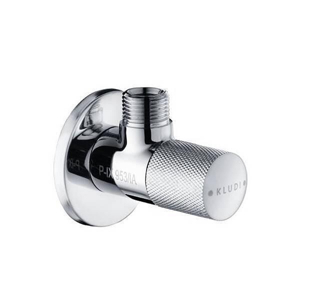 Вентиль угловой Kludi 1/2 x 3/8 хром 158460500