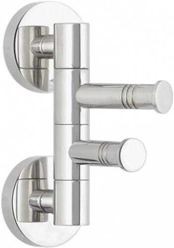 Полотенцедержатель двойной поворотный Сунержа ВЕЕР 88 мм золото 03-3010-2088