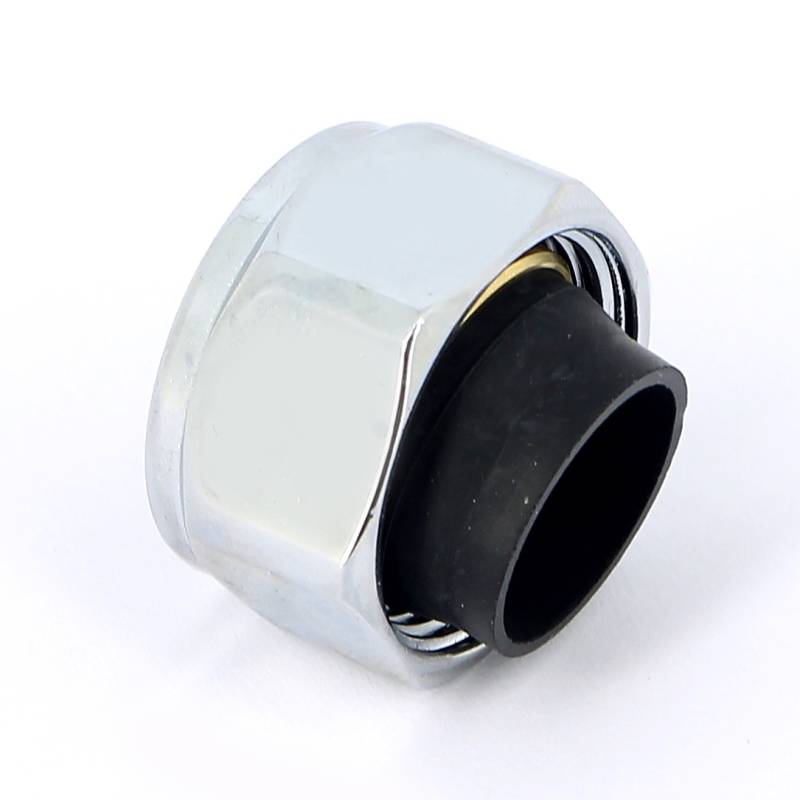 Соединитель обжимной Carlo Poletti 16 x M24x19 ВР хромированный для медных труб A33110B