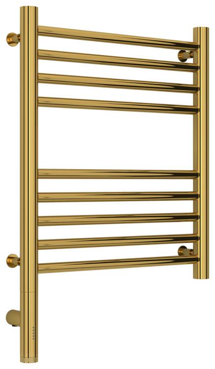 Полотенцесушитель электрический Сунержа Богема 3.0 600x400 мм МЭМ слева золото 0358045040