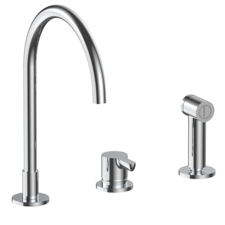 Смеситель для кухни Fantini Icona Classic цвет хром 5302R551