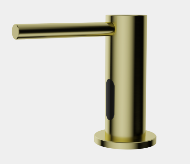 Дозатор для жидкого мыла, Omoikiri, OM-09, шгв 30-105-100, цвет дозатора-золото светлое