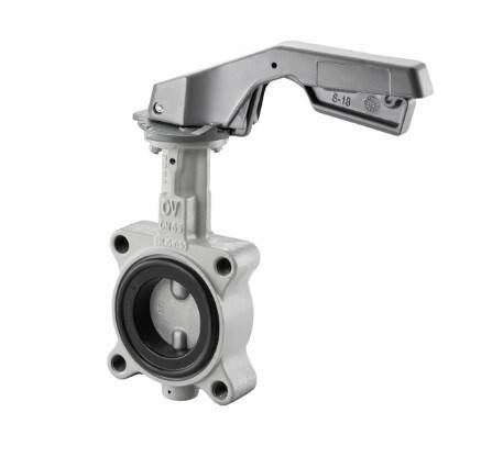 Клапан запорный Oventrop Hydrocontrol VFC DN 150 PN 16 с рычагом 1048455