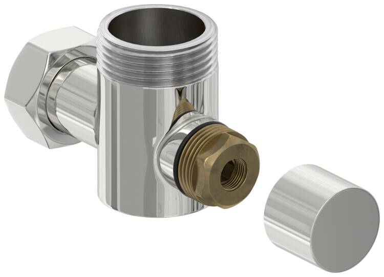 Вентиль угловой Сунержа под шестигранник G 1 x 3/4 без покрытия 00-1300-0134