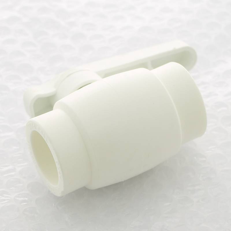 Кран шаровой PPR Pro Aqua Standart 32 мм белый с ручкой PA44012