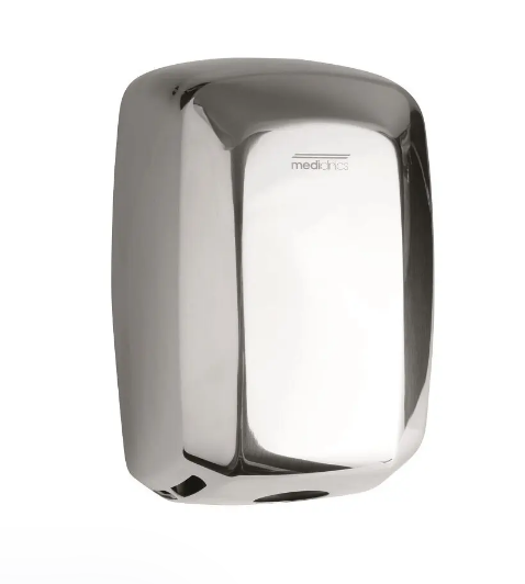 Сушилка для рук Mediclinics Machflow Plus M19 213x170x330 мм с HEPA-фильтром нержавеющая сталь глянцевая M19AC-FIL