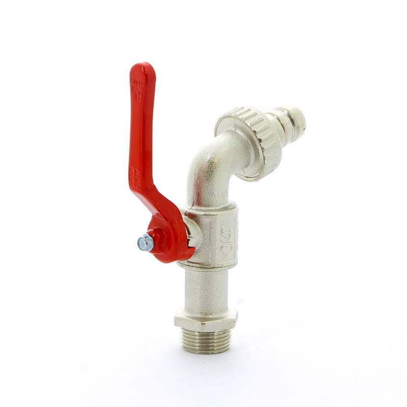 Кран шаровой садовый Itap 132 со штуцером и рычагом 3/4 1320034