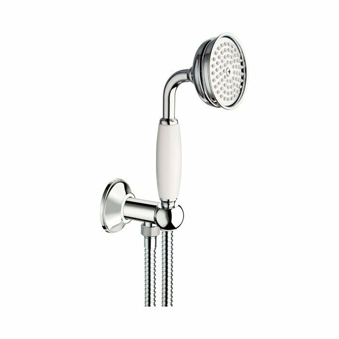 Душевой набор Carimali Colonial лейка со шлангом и держателем хром 64511RESCR