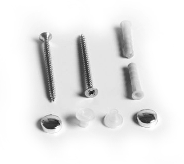 Набор для крепления напольного унитаза и биде Boheme Alice хром FIX05C