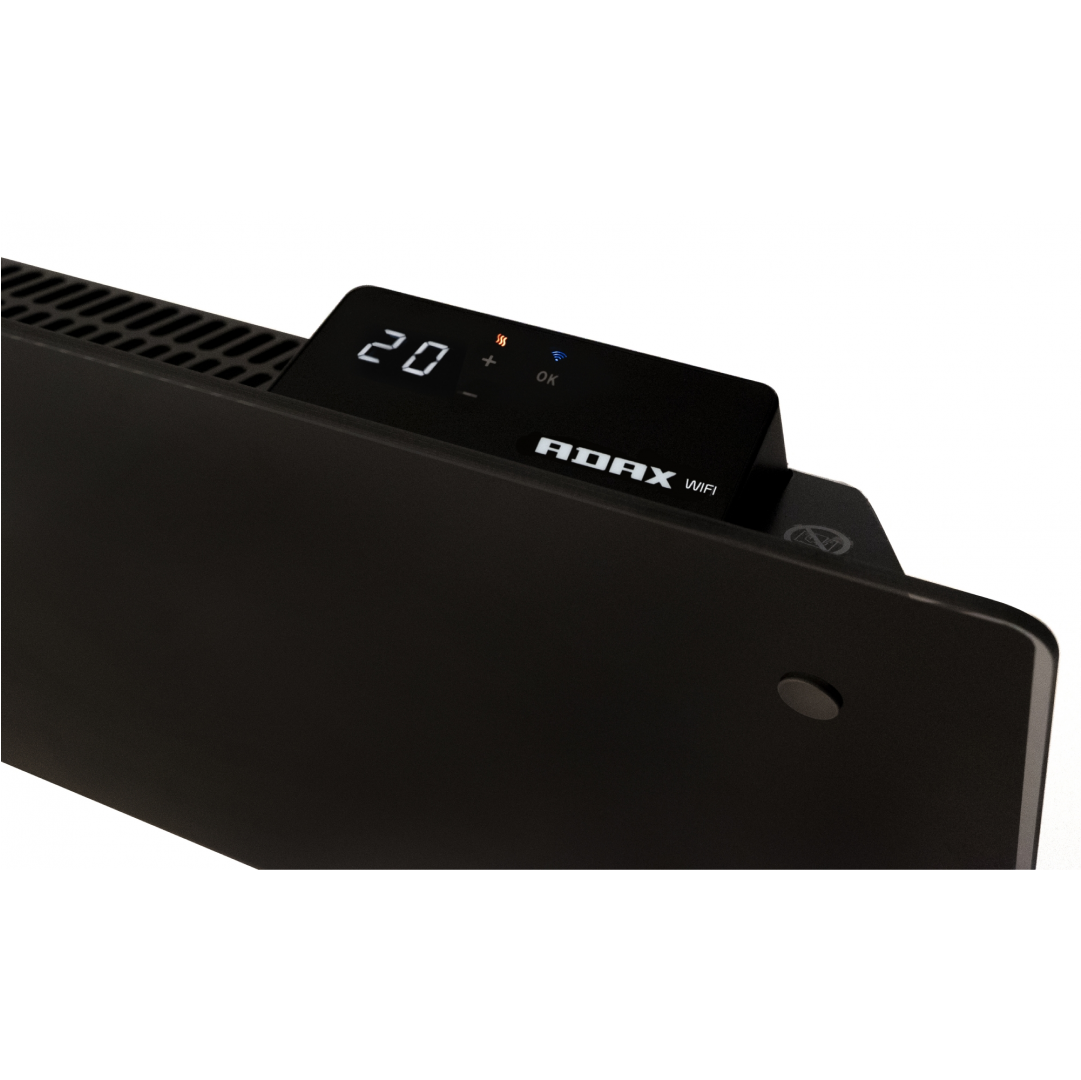 Конвектор электрический Adax CLEA H 04 KWT Black 400 Вт WiFi