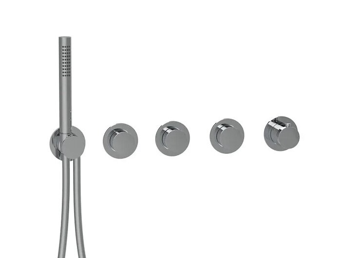 Смеситель для душа встраиваемый Almar Water Control Modular на 3 потребителя хром E180434CR