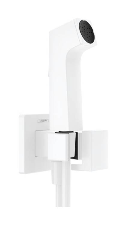 Гигиенический душ Hansgrohe Bidette E EcoSmart белый матовый 29231700