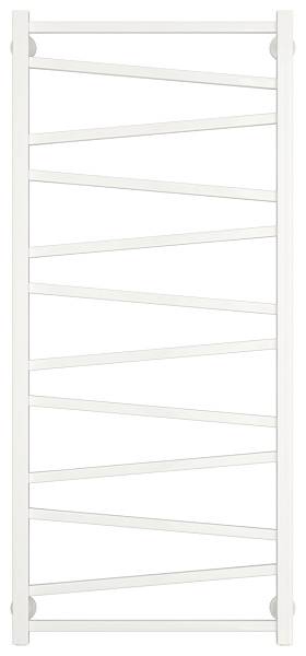 Полотенцесушитель водяной Сунержа Сирокко 500x1200 мм белый 12-0253-1250