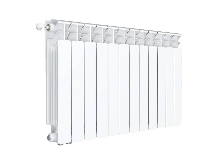 Радиатор биметаллический RIFAR Base Ventil 500 12 секций нижнее левое подключение RBV512L