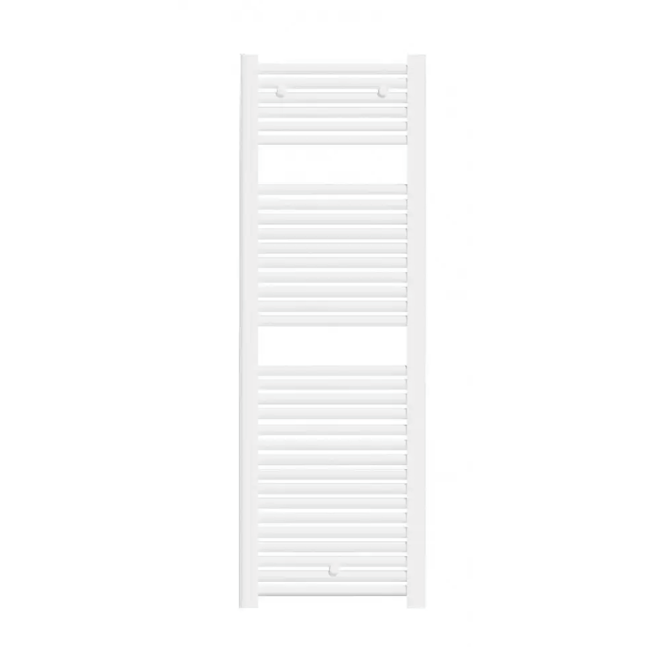 Полотенцесушитель водяной Lazzarini Roma 1200x600 мм изогнутый белый 5313