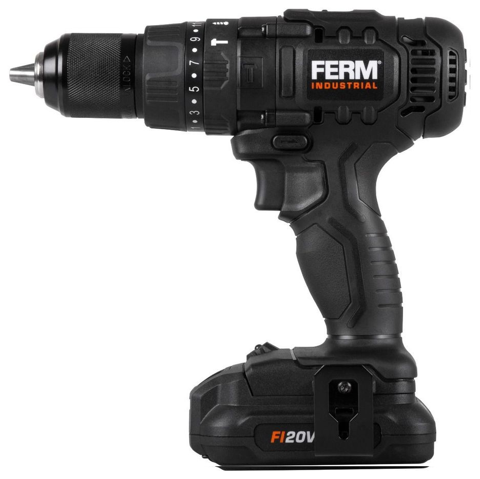 Дрель-шуруповерт аккумуляторная Ferm Industrial CDMP 20 В CDMP