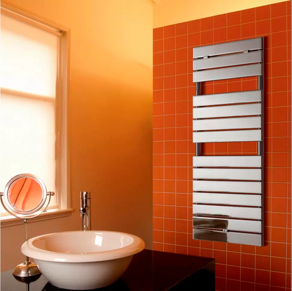 Полотенцесушитель электрический Lazzarini Palermo 1200x500 мм хром прямой 5280