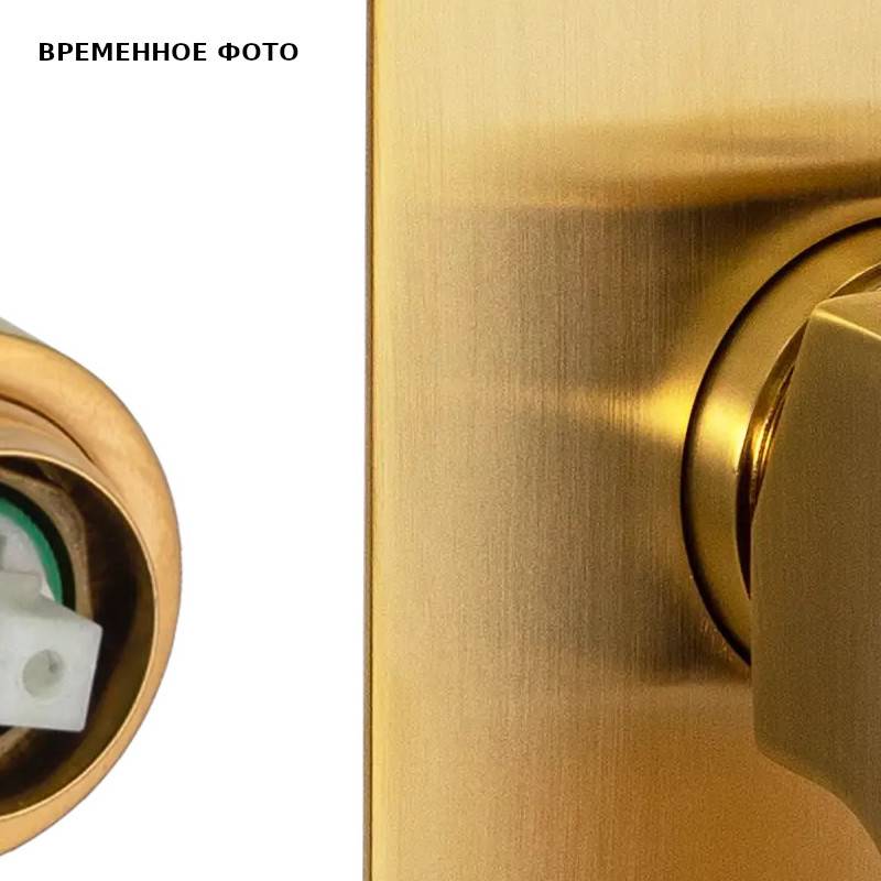 Смеситель для ванны Remer Absolute скрытого монтажа матовое золото AU09KBBG