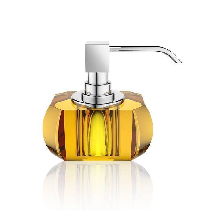 Дозатор для жидкого мыла Decor Walther Kristall KR SSP янтарь/хром 0924281