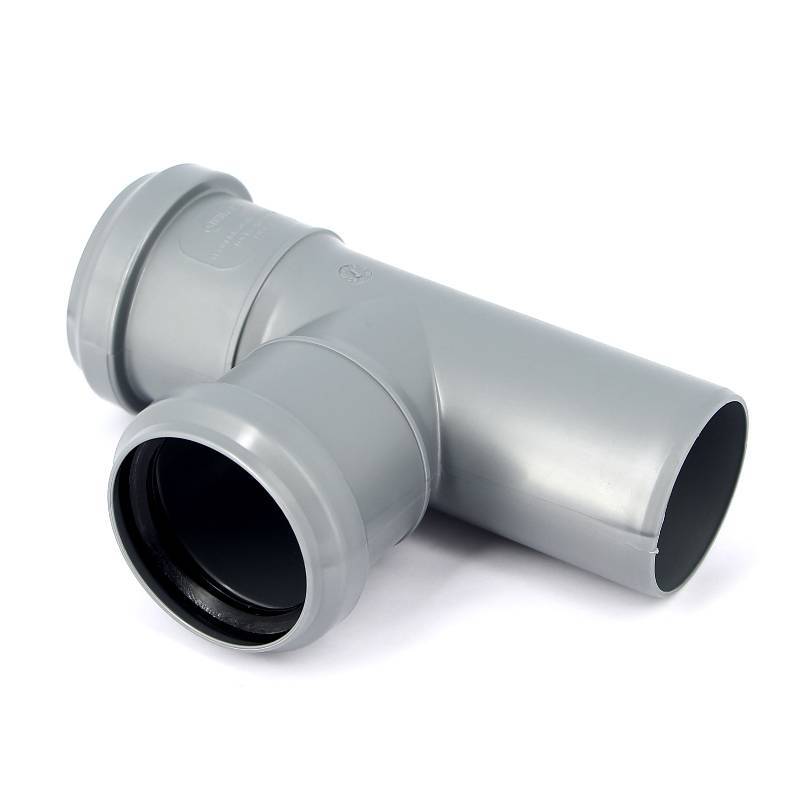 Тройник канализационный Sinikon Стандарт 50x50 мм 87° 508017.R