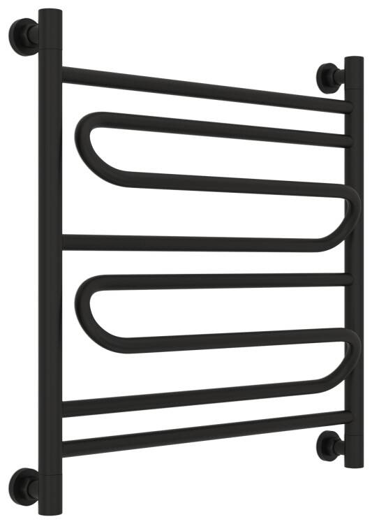 Полотенцесушитель водяной Сунержа Элегия 600x600 мм черный матовый 31-0205-6060