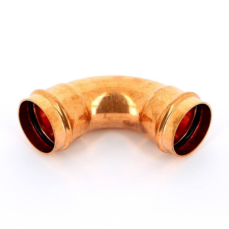 Угольник 90° пресс IBP >B< Press 54 мм медный P5002 05400000