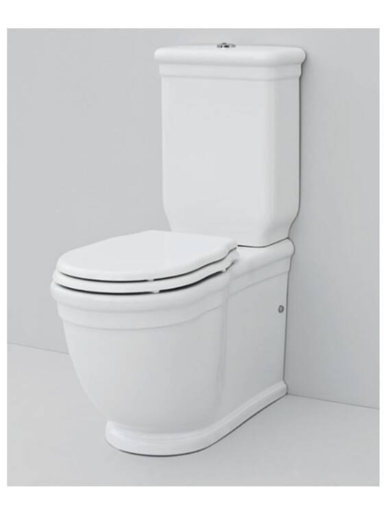 Унитаз напольный Artceram Hermitage 360x720x425 мм Glossy White HEV0060100