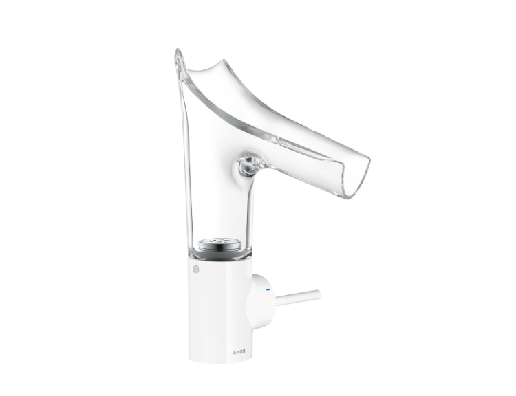 Смеситель для раковины Kludi Balance однорычажный белый 12112450