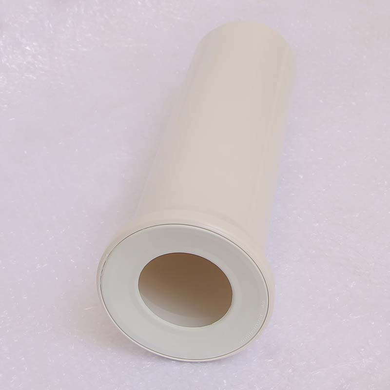 Отвод для унитаза Viega прямой 110х400 мм белый 101831