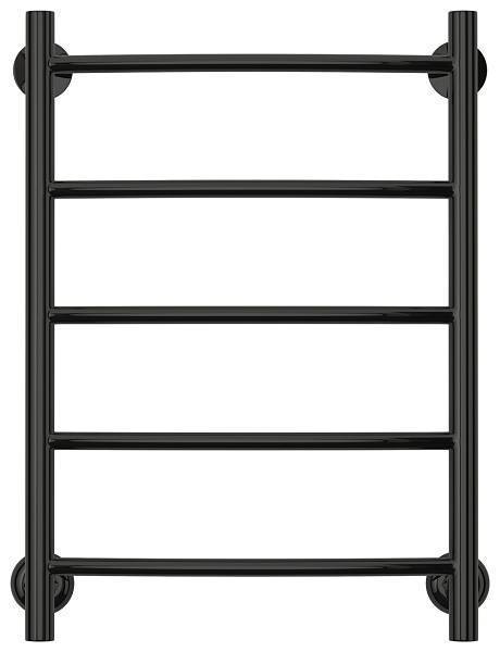 Полотенцесушитель водяной Стилье Версия-Н2 40x60 см черный 17622-6040