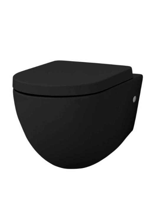 Унитаз подвесной Artceram File 2.0 360x520x370 мм черный матовый FLV004 17 30