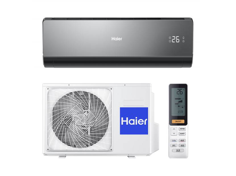 Сплит-система Haier Lightera HSU-07HNF203/R2-B / HSU-07HUN403/R2 черный On-Off