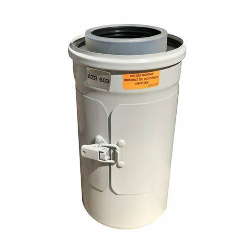 Труба со смотровым люком Bosch 80/125 мм L=250 мм 7738112666