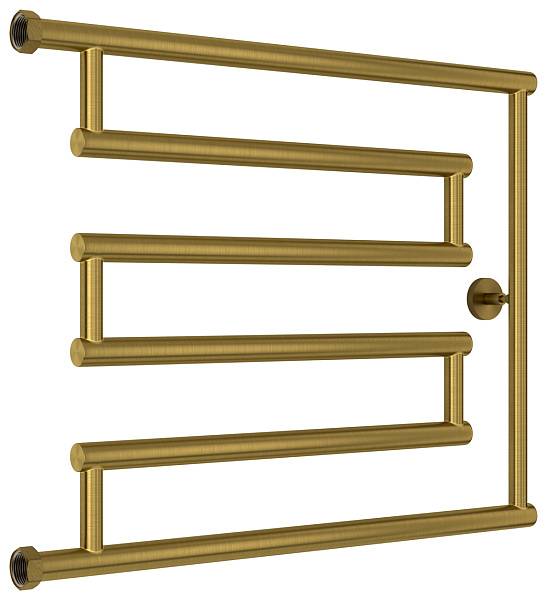 Полотенцесушитель водяной Сунержа High-Tech 650x500 мм состаренная латунь 051-4052-5065