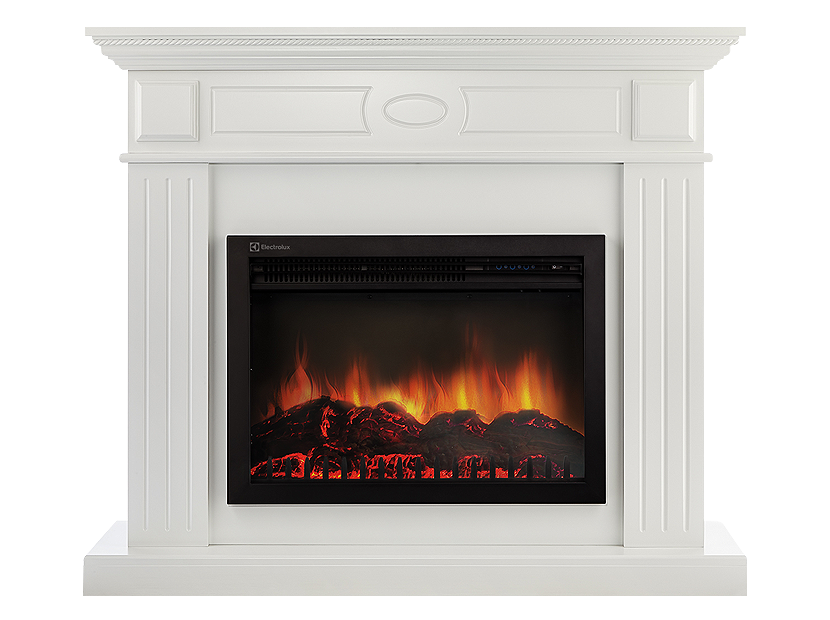 Портал для электрокамина Firelight Bianco 25 белый 1100799