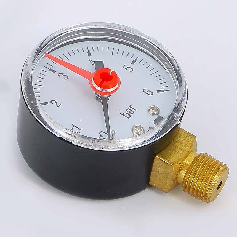 Манометр радиальный Tiemme 1/4 6 бар 50 мм 3180007