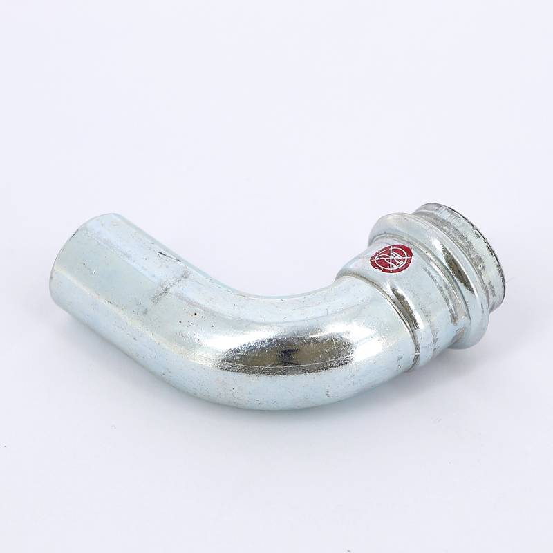 Угол-вставка 90° пресс IBP 22 мм оцинкованная сталь PC5001 0220000