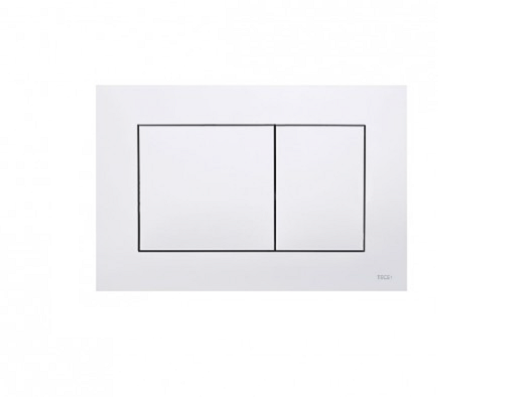 Панель смыва для унитаза TECE TECEnow 220х150 мм белый 9240400