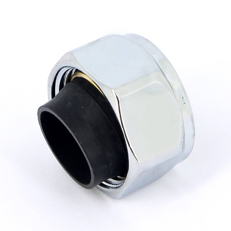 Соединитель обжимной Carlo Poletti 16 x M24x19 ВР хромированный для медных труб A33110B