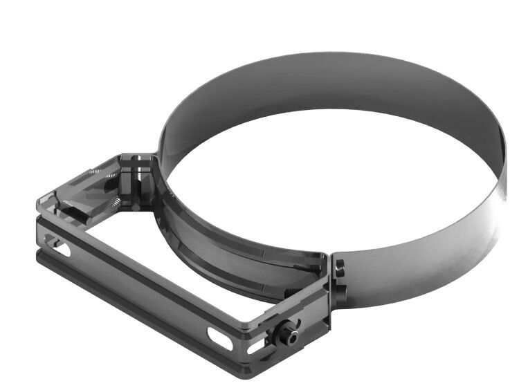 Хомут стеновой жесткий Jeremias EW-Eco 225 мм отступ 65-85 мм ZUWA.004C225.535
