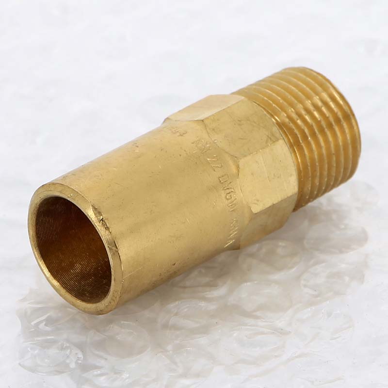 Вставка переходная бронза Viega Sanpress 22x1/2 НР 119676