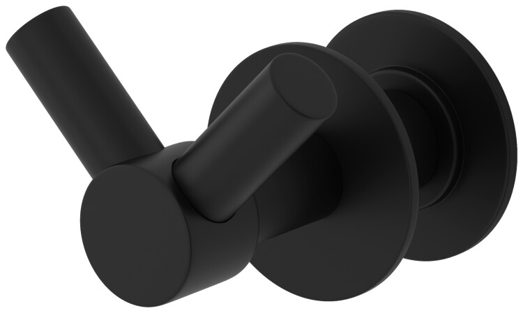 Крючок для полотенцесушителя Сунержа Виват 48х48х67 мм чёрный матовый 3120100005