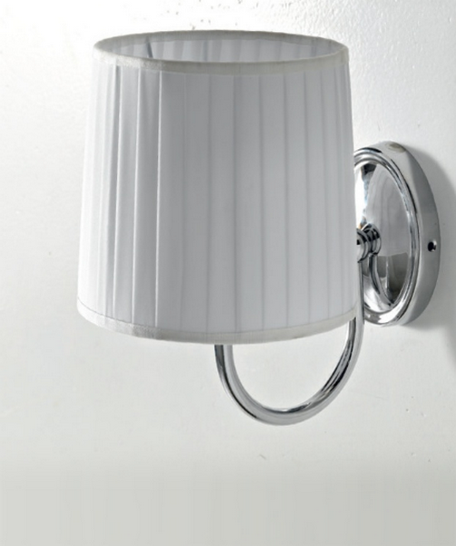 Светильник Artceram Victoria белый абажур хром HEA035 71