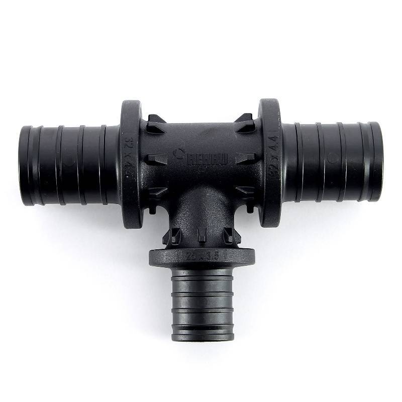 Тройник редукционный REHAU Rautitan PX 32x25x32 мм 11600661001