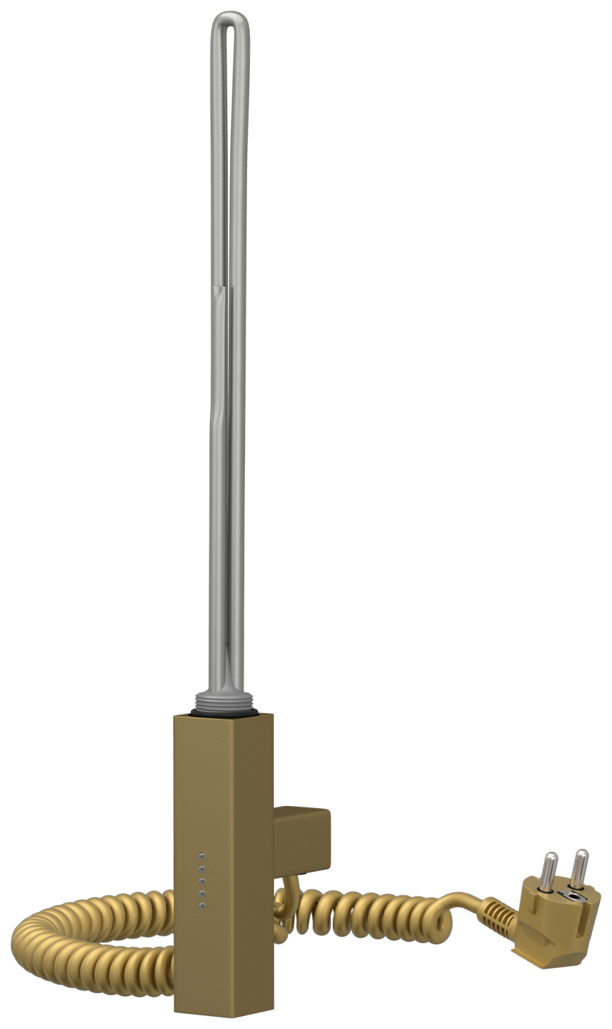 Электрический модуль Сунержа Cube с памятью 300 Вт золото матовое 032-1517-5007