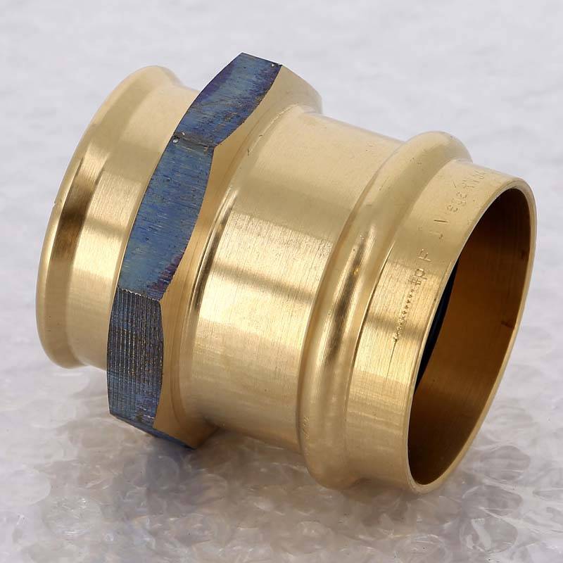 Муфта переходная пресс-В Viega Sanpress бронза 54х1 1/2 365097