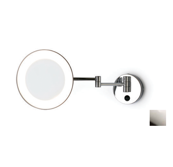 Косметическое зеркало Bertocci Vanity настенное, увеличение 3/4/5x, цвет Brushed Nickel 18862156000